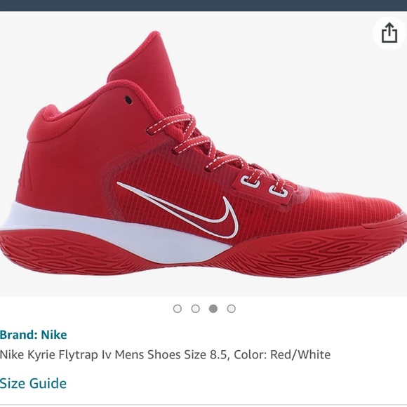 Red Nike Kyrie Flytrap size 7.5 - Picture 2 of 6